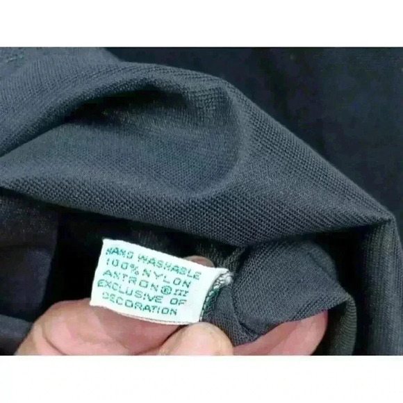 Vintage Gaymode Black Full Slip‎ Size 38 A Women's with Lace Edge Penney’s - Picture 7 of 7